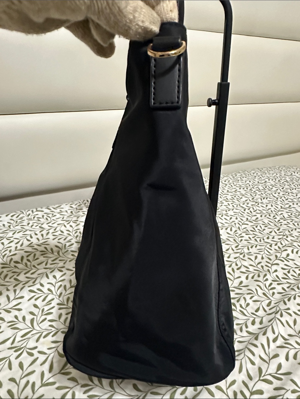 Tory Burch Black Nylon Tote Bag - Picture 5 of 16